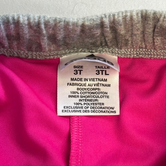Adidas - Pink and Gray Skirt/skort - Picture 3 of 6